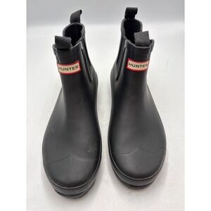 Hunter Black Rain & Snow Boots for Men